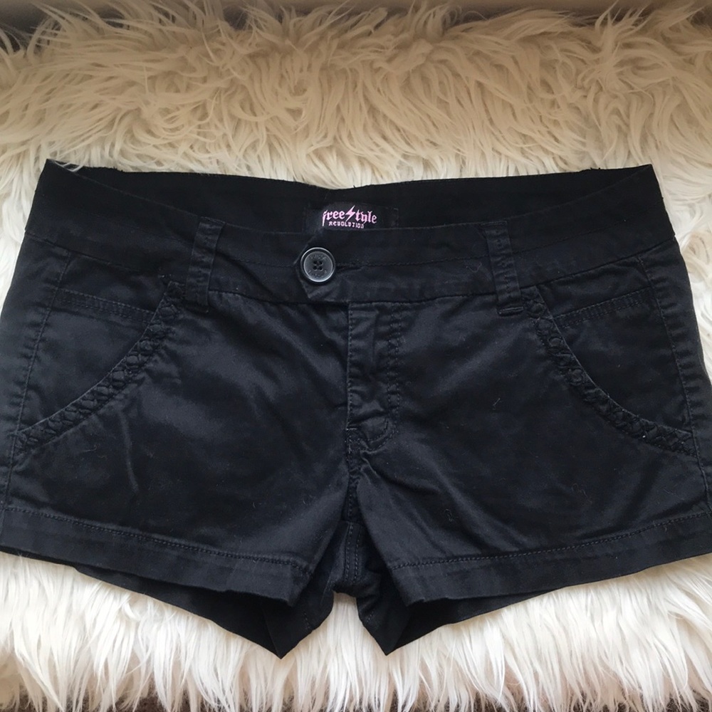 Freestyle Black Shorts